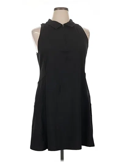 Pre-owned Zella Casual Dress In Black