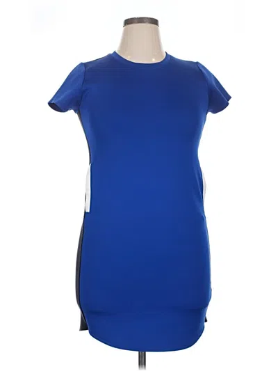 Pre-owned Zella Casual Dress In Blue
