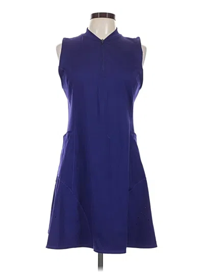 Pre-owned Zella Casual Dress In Blue