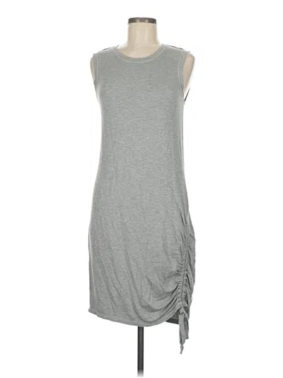 Pre-owned Zella Casual Dress In Gray