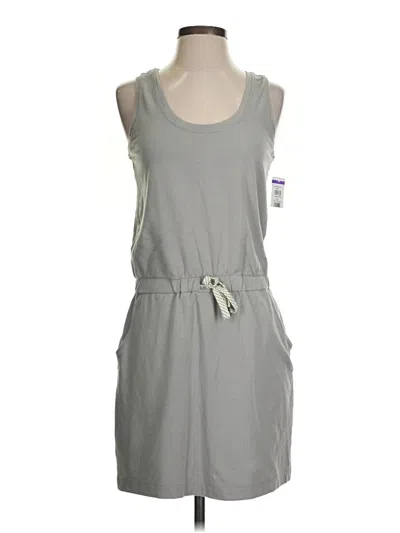 Pre-owned Zella Casual Dress In Gray