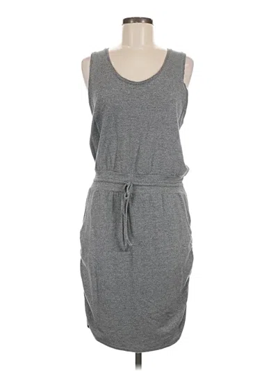 Pre-owned Zella Casual Dress In Gray