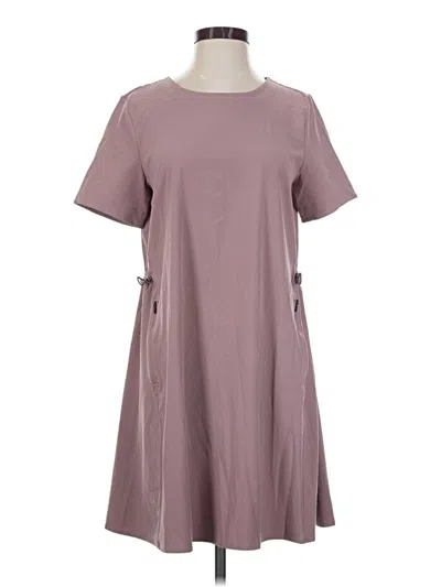 Pre-owned Zella Casual Dress In Gray