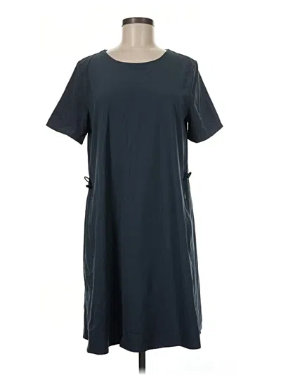 Pre-owned Zella Casual Dress In Gray