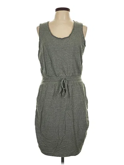 Pre-owned Zella Casual Dress In Gray