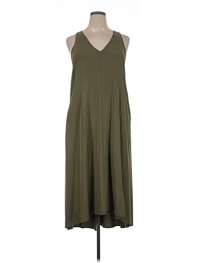 Pre-owned Zella Casual Dress In Green