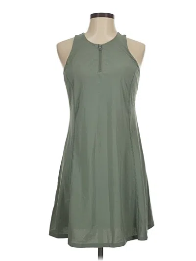 Pre-owned Zella Casual Dress In Green