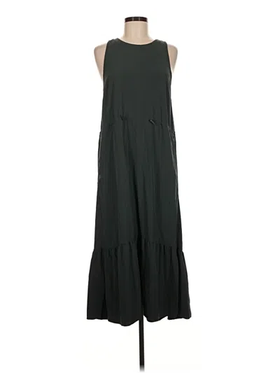 Pre-owned Zella Casual Dress In Green