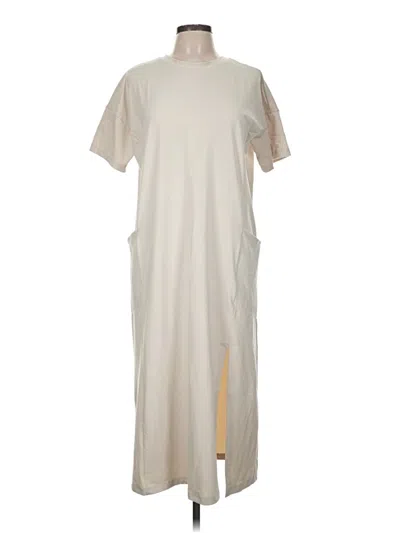 Pre-owned Zella Casual Dress In Ivory