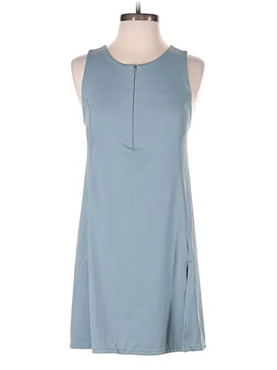 Pre-owned Zella Casual Dress In Teal