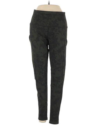 Pre-owned Zella Casual Pants In Green