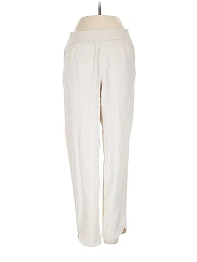 Pre-owned Zella Casual Pants In Ivory
