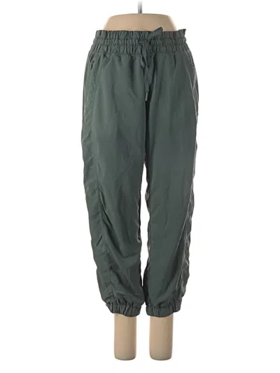 Pre-owned Zella Casual Pants In Teal