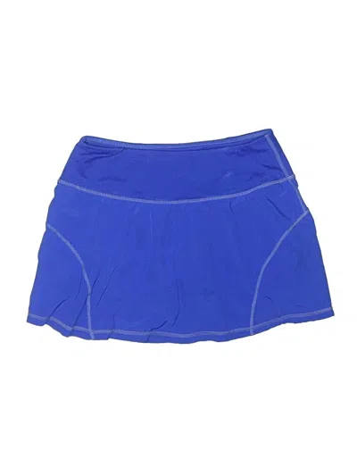 Pre-owned Zella Casual Skirt In Blue