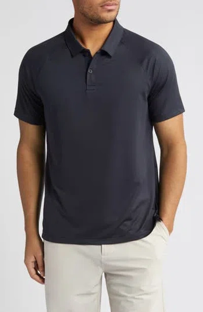 Zella Chip Performance Golf Polo In Black