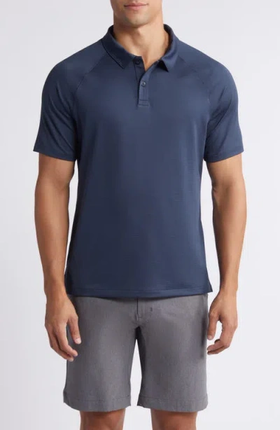 Zella Chip Performance Golf Polo In Navy Eclipse