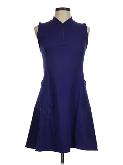 Pre-owned Zella Cocktail Dress In Blue
