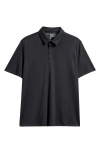 Zella Course Polo In Black Caviar