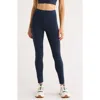 Zella Cozy Tech Pocket Leggings In Blue