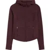 Zella Cozy Tech Zip Hooded Jacket In Multi