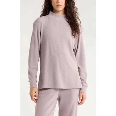 Zella Cozy Waffle Knit Tunic In Multi