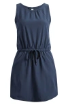 Zella Day Out Sleeveless Dress In Navy Sapphire