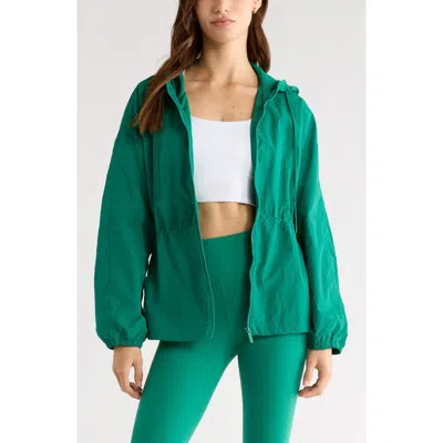 Zella Day To Day Cinched Jacket In Green