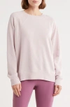 Zella Drew Crewneck Sweatshirt In Purple