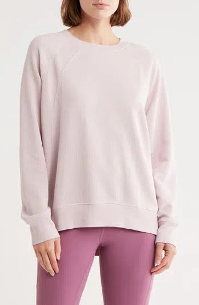Zella Drew Crewneck Sweatshirt In Purple