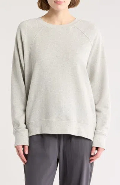 Zella Drew Crewneck Sweatshirt In White