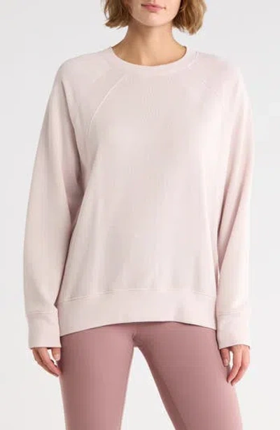 Zella Drew Crewneck Sweatshirt In Neutral
