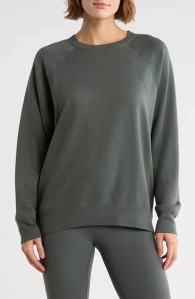 Zella Drew Crewneck Sweatshirt In Gray