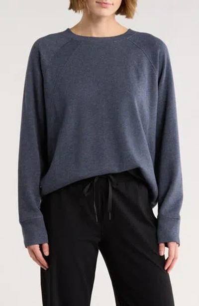 Zella Drew Crewneck Sweatshirt In Blue