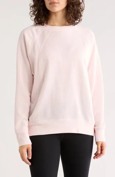 Zella Drew Crewneck Sweatshirt In Pink