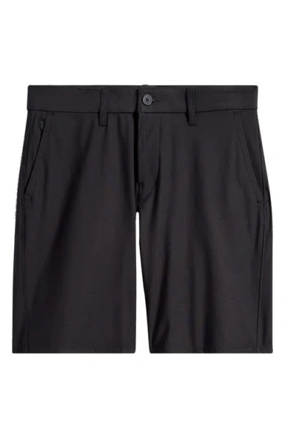 Zella Driver Golf Shorts In Black Caviar