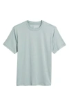 Zella Dynamic Crewneck T-shirt In Grey Blue
