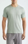 Zella Dynamic Crewneck T-shirt In Green
