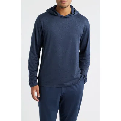 Zella Dynamic Hooded T-shirt In Blue