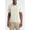 Zella Dynamic Stripe Polo In White