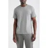 Zella Dynamic Stripe T-shirt In Gray
