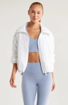 Zella Elevate Insulated Jacket In White
