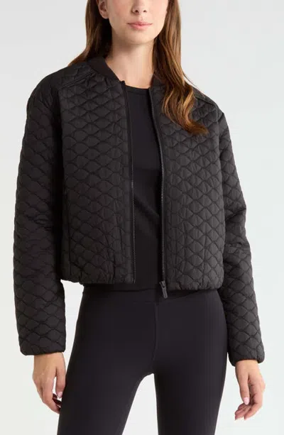 Zella Ember Quilted Jacket In Black
