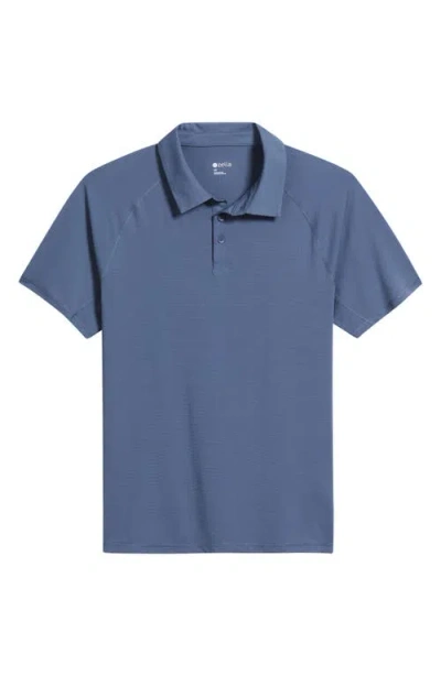 Zella Endurance Performance Polo In Blue