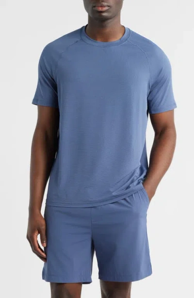 Zella Endurance Performance T-shirt In Blue