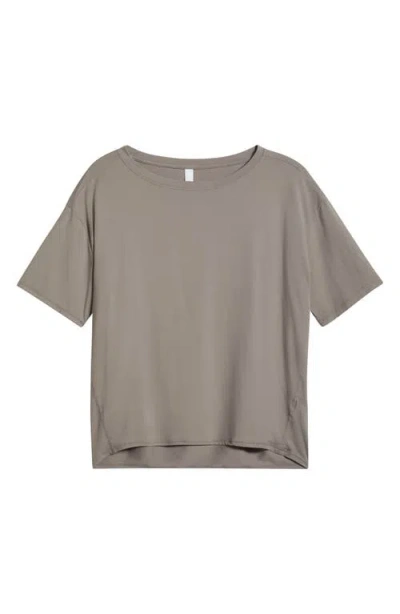 Zella Equilibrium Cocoon T-shirt In Grey Rock