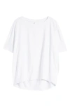 Zella Equilibrium Cocoon T-shirt In White