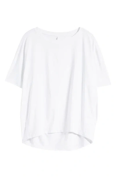 Zella Equilibrium Cocoon T-shirt In White