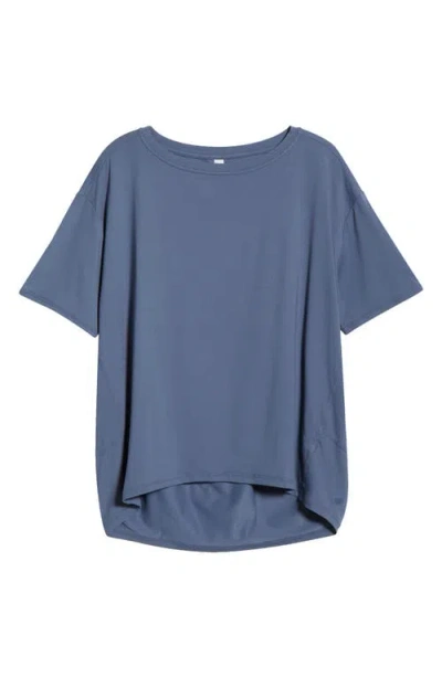 Zella Equilibrium Cocoon T-shirt In Blue