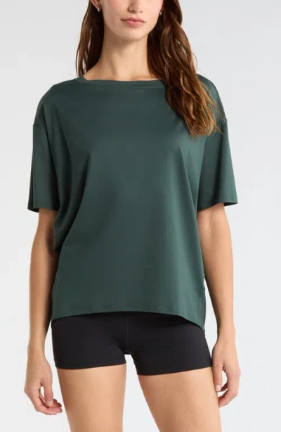 Zella Equilibrium Cocoon T-shirt In Green