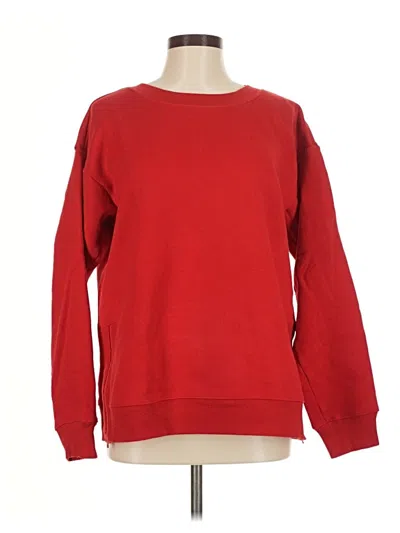 Pre-owned Zella Fleece Jacket In Red